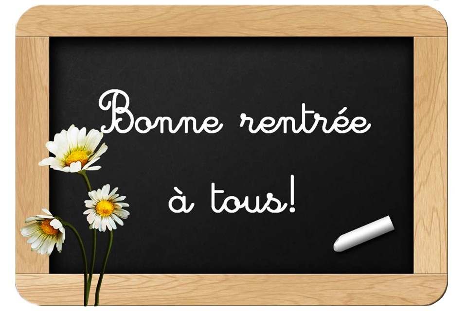 Septembre 2019 : En route pour la rentrée ! Septembre 2019 : En route pour la rentrée !