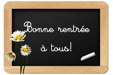 Septembre 2019 : En route pour la rentrée !